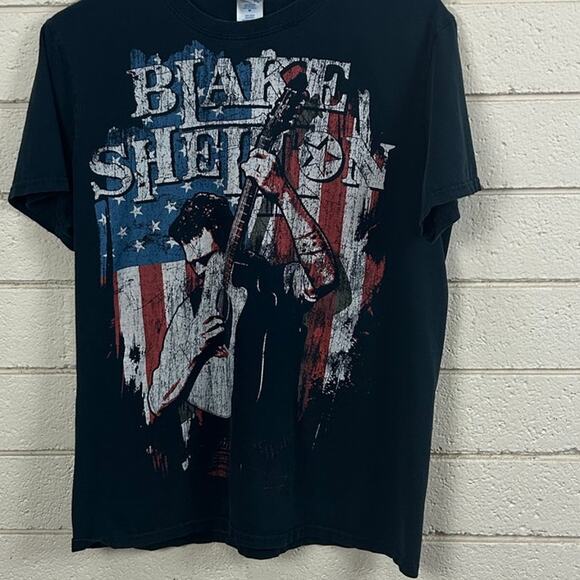 Blake Shelton Black Band Tee size M - Picture 5 of 8